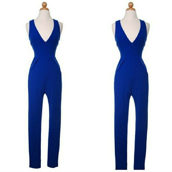Pants - Royal blue jumpsuit
